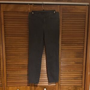 J. Crew Charcoal Toothpick Jeans